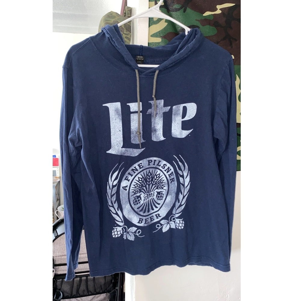❌⭕️❌⭕️miller lite hoodie.